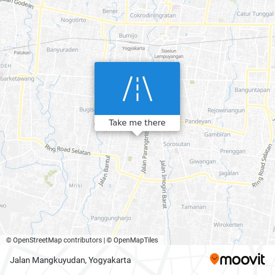 Jalan Mangkuyudan map