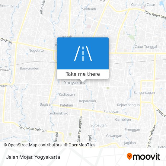 Jalan Mojar map