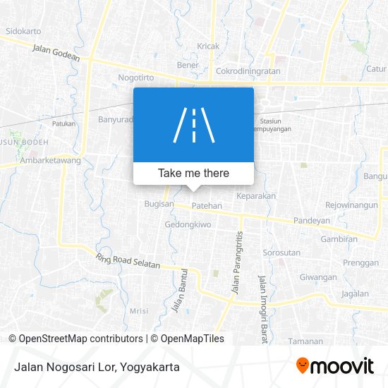 Jalan Nogosari Lor map