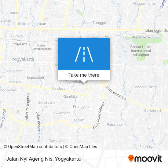 Jalan Nyi Ageng Nis map