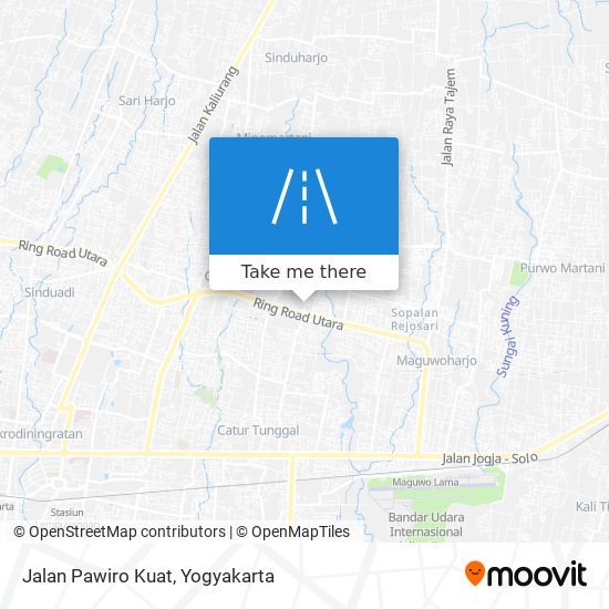 Jalan Pawiro Kuat map