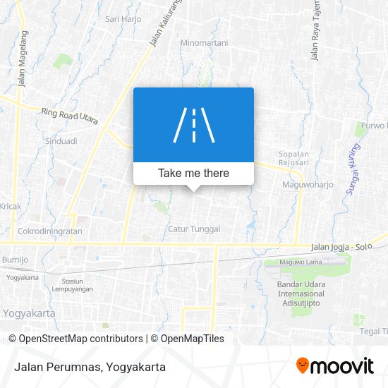 Jalan Perumnas map