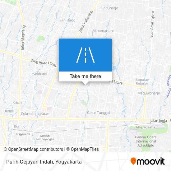 Purih Gejayan Indah map