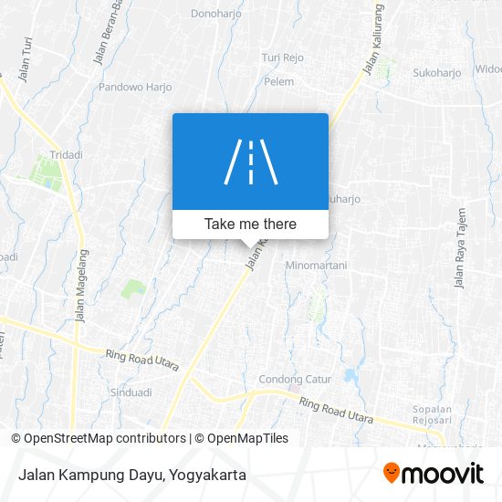 Jalan Kampung Dayu map