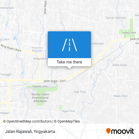 Jalan Rajawali map