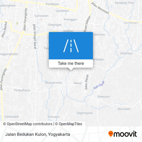 Jalan Bedukan Kulon map