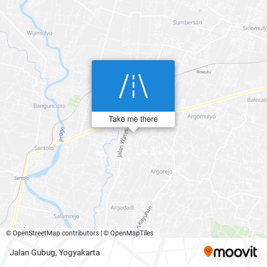 Jalan Gubug map