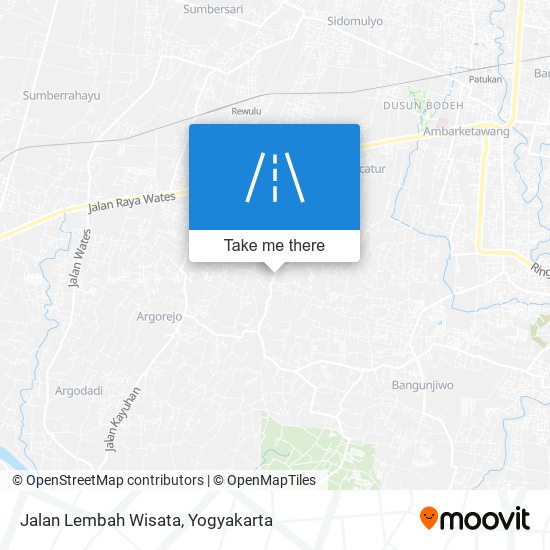 Jalan Lembah Wisata map