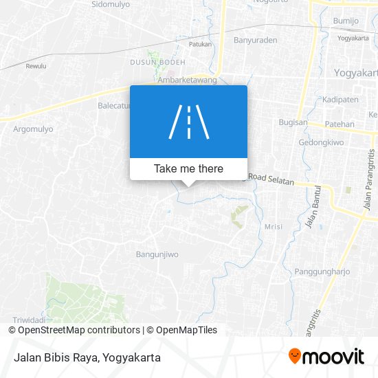 Jalan Bibis Raya map