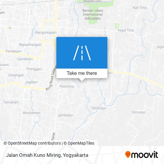 Jalan Omah Kuno Miring map