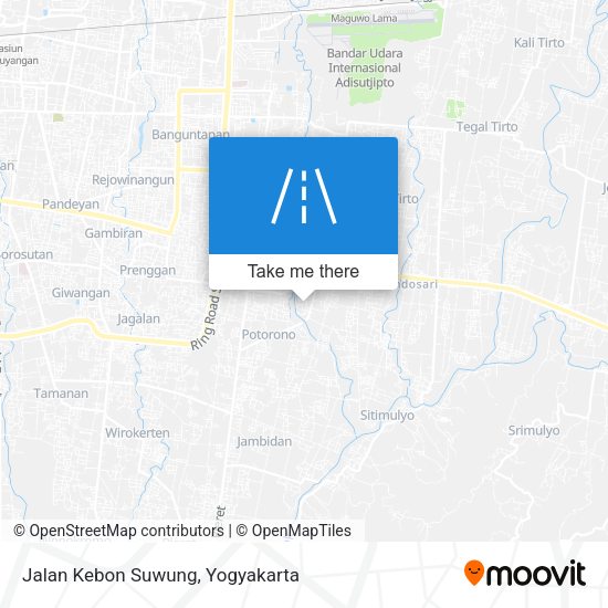 Jalan Kebon Suwung map