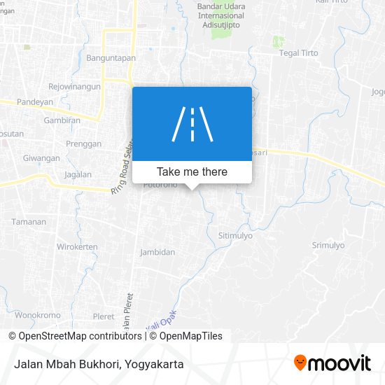 Jalan Mbah Bukhori map