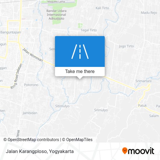 Jalan Karangploso map