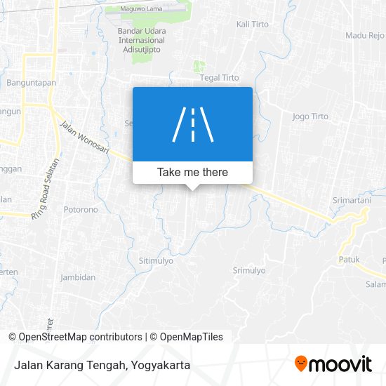 Jalan Karang Tengah map