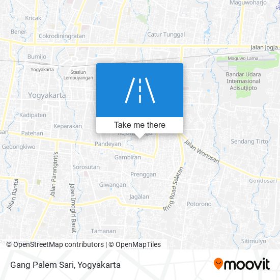 Gang Palem Sari map