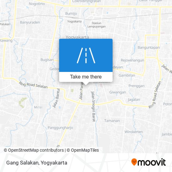 Gang Salakan map