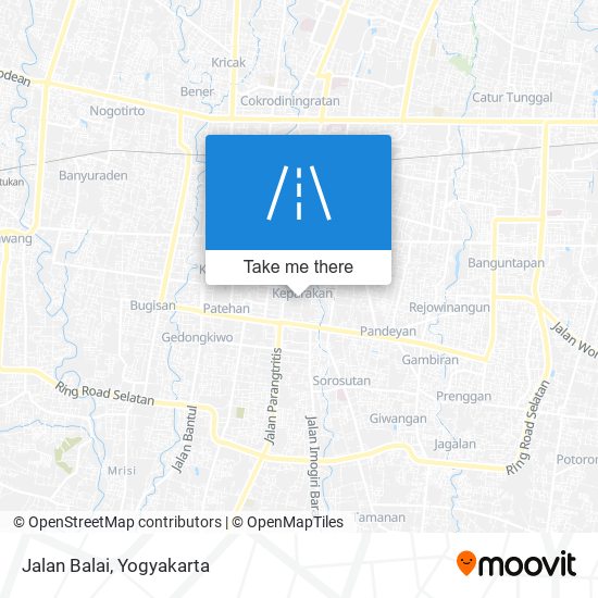 Jalan Balai map