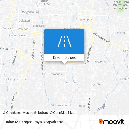 Jalan Malangan Raya map