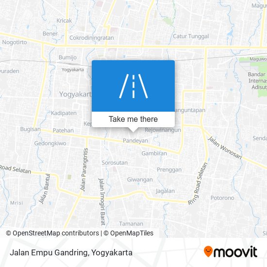 Jalan Empu Gandring map