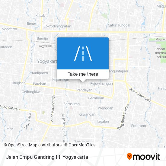 Jalan Empu Gandring III map