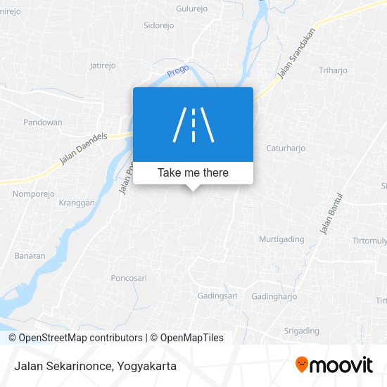 Jalan Sekarinonce map