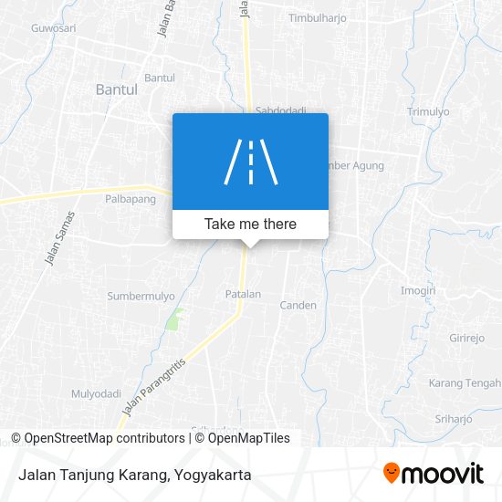 Jalan Tanjung Karang map