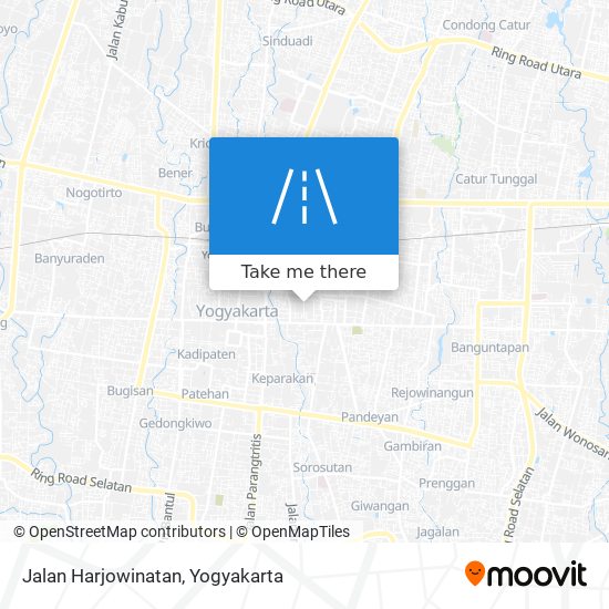 Jalan Harjowinatan map