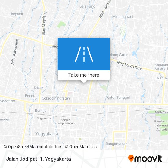 Jalan Jodipati 1 map