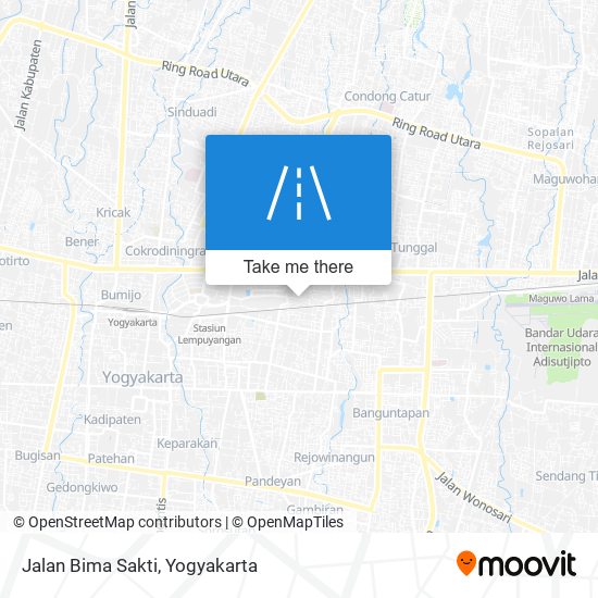 Jalan Bima Sakti map