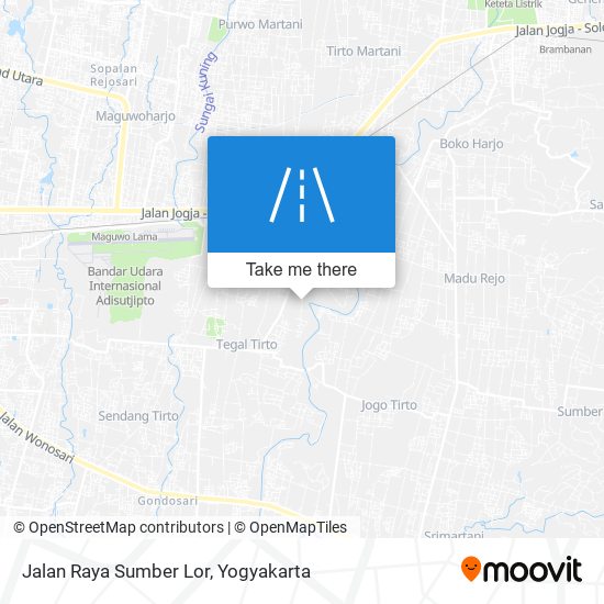 Jalan Raya Sumber Lor map