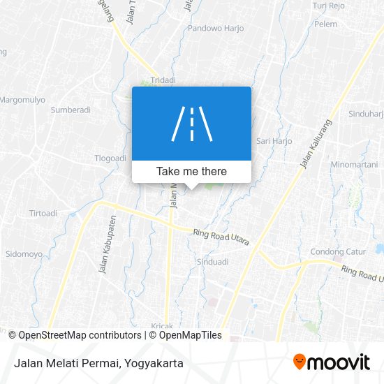 Jalan Melati Permai map