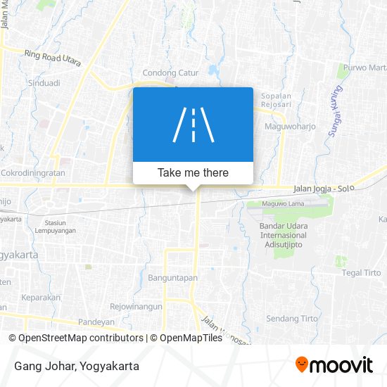 Gang Johar map