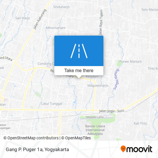 Gang P. Puger 1a map