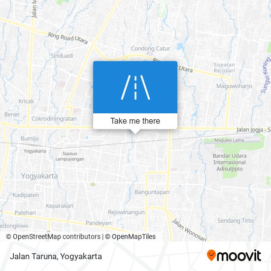 Jalan Taruna map