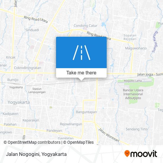 Jalan Nogogini map