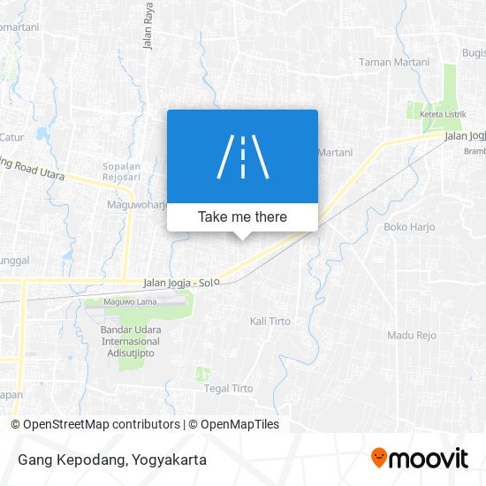 Gang Kepodang map