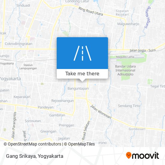Gang Srikaya map