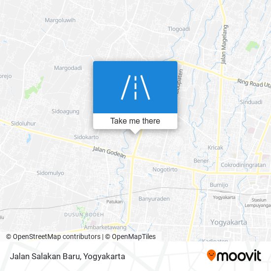 Jalan Salakan Baru map