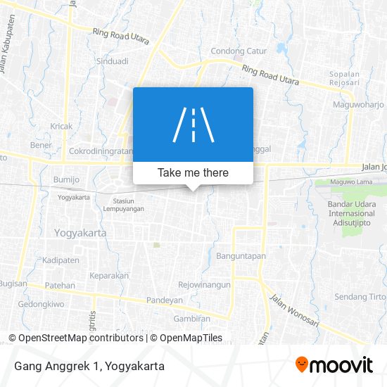 Gang Anggrek 1 map