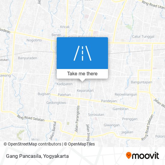 Gang Pancasila map