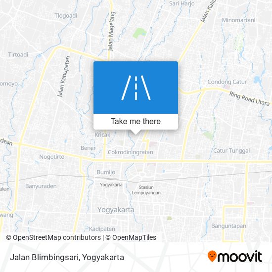 Jalan Blimbingsari map