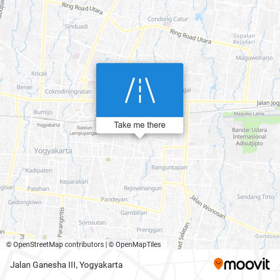 Jalan Ganesha III map