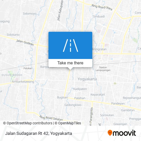 Jalan Sudagaran Rt 42 map