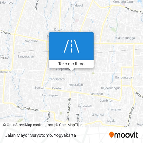 Jalan Mayor Suryotomo map