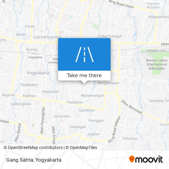 Gang Satria map