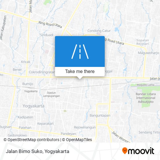 Jalan Bimo Suko map