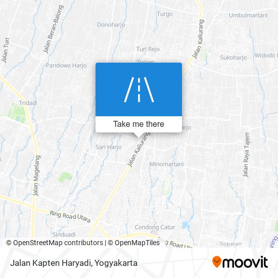 Jalan Kapten Haryadi map