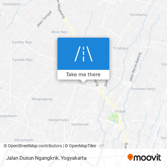 Jalan Dusun Ngangkrik map