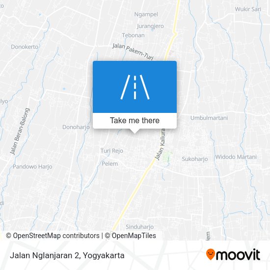 Jalan Nglanjaran 2 map