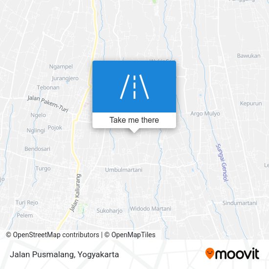 Jalan Pusmalang map